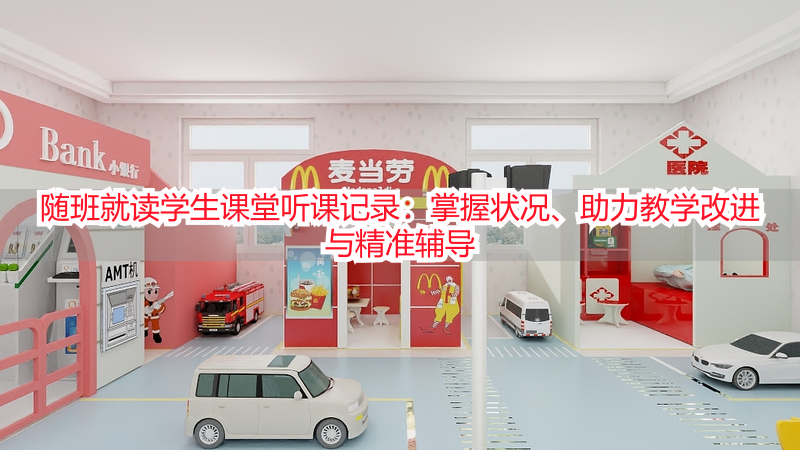 随班就读学生课堂听课记录：掌握状况、助力教学改进与精准辅导