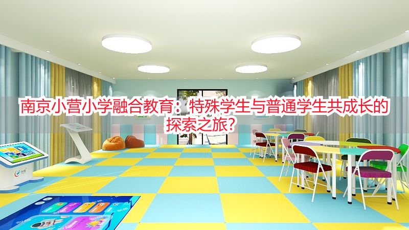 南京小营小学融合教育：特殊学生与普通学生共成长的探索之旅？
