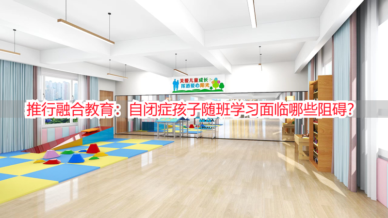 推行融合教育：自闭症孩子随班学习面临哪些阻碍？