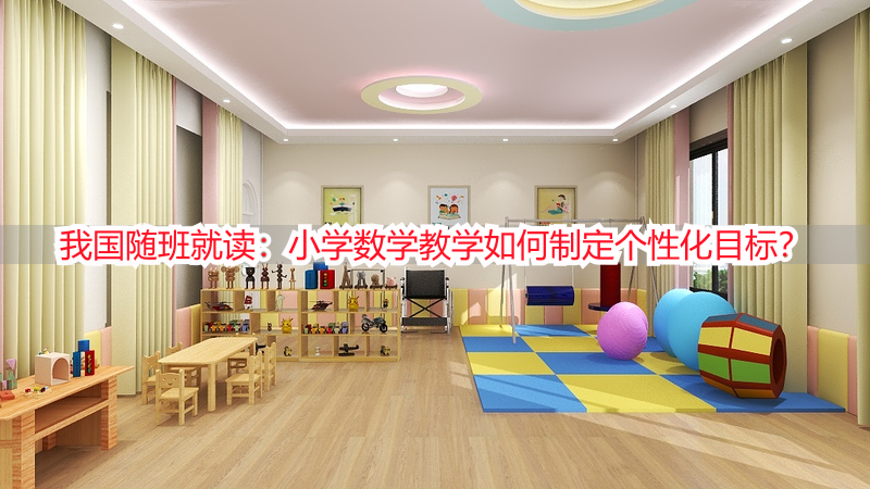 我国随班就读：小学数学教学如何制定个性化目标？