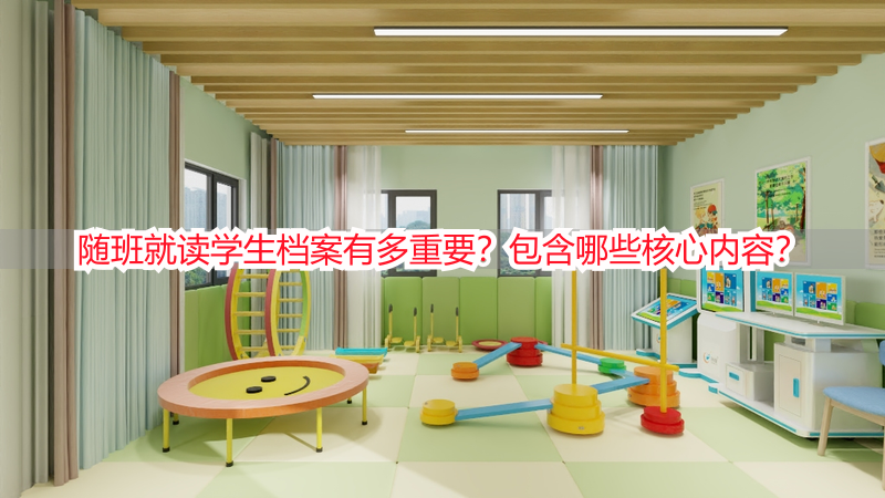 随班就读学生档案有多重要？包含哪些核心内容？