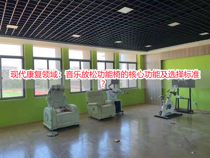 现代康复领域:音乐放松功能椅的核心功能及选择标准?