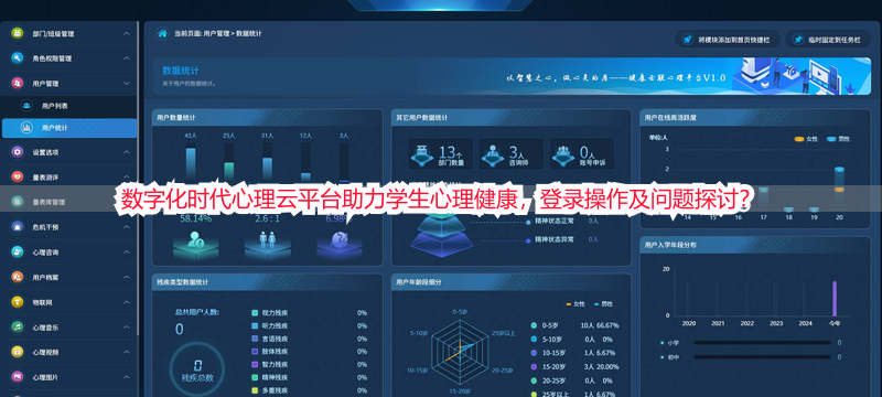 数字化时代心理云平台助力学生心理健康，登录操作及问题探讨？