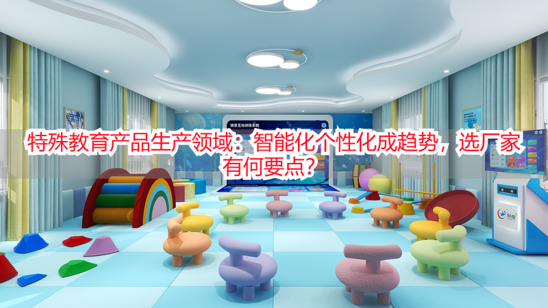 特殊教育产品生产领域：智能化个性化成趋势，选厂家有何要点？