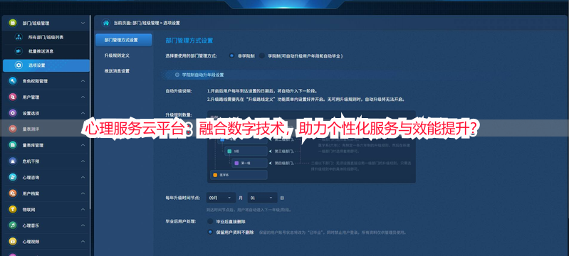 心理服务云平台：融合数字技术，助力个性化服务与效能提升？