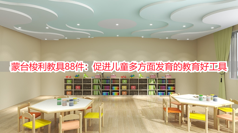 蒙台梭利教具88件：促进儿童多方面发育的教育好工具