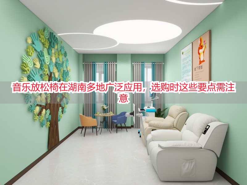 音乐放松椅在湖南多地广泛应用，选购时这些要点需注意