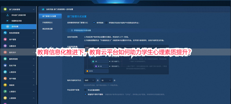 教育信息化推进下，教育云平台如何助力学生心理素质提升？