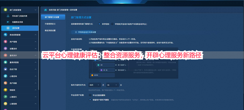 云平台心理健康评估：整合资源服务，开辟心理服务新路径