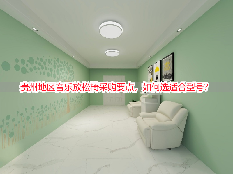 贵州地区音乐放松椅采购要点，如何选适合型号？