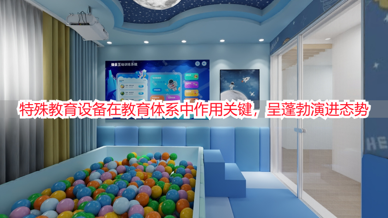 特殊教育设备在教育体系中作用关键，呈蓬勃演进态势