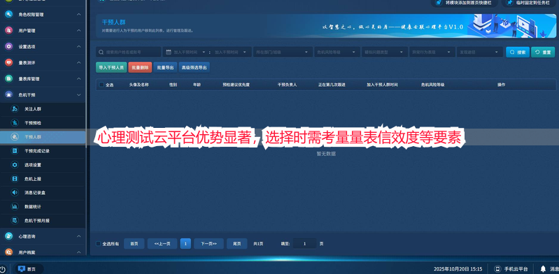 心理测试云平台优势显著，选择时需考量量表信效度等要素