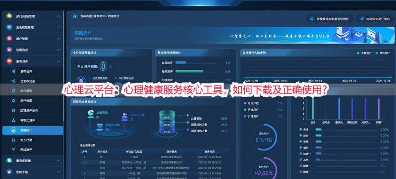 心理云平台：心理健康服务核心工具，如何下载及正确使用？