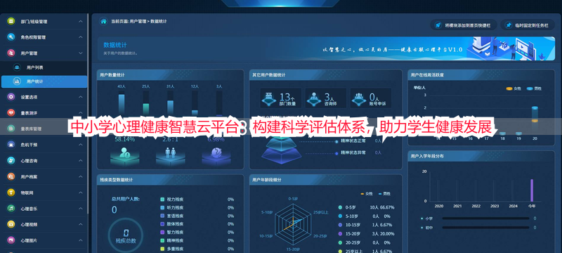 中小学心理健康智慧云平台：构建科学评估体系，助力学生健康发展