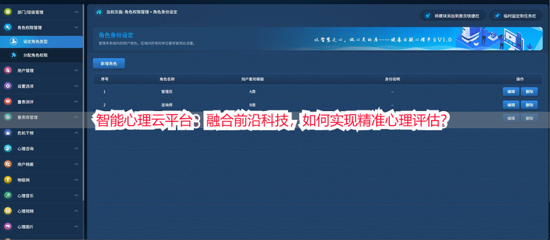 智能心理云平台：融合前沿科技，如何实现精准心理评估？