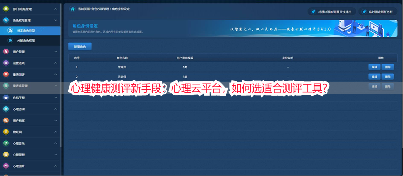 心理健康测评新手段：心理云平台，如何选适合测评工具？