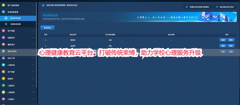心理健康教育云平台：打破传统束缚，助力学校心理服务升级