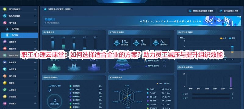 职工心理云课堂：如何选择适合企业的方案？助力员工减压与提升组织效能