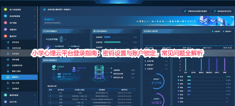 小学心理云平台登录指南：密码设置与账户锁定，常见问题全解析