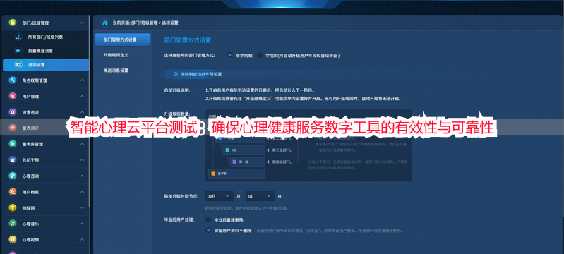 智能心理云平台测试：确保心理健康服务数字工具的有效性与可靠性