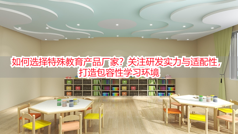 如何选择特殊教育产品厂家？关注研发实力与适配性，打造包容性学习环境
