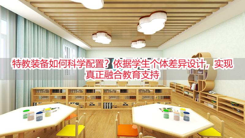 特教装备如何科学配置？依据学生个体差异设计，实现真正融合教育支持