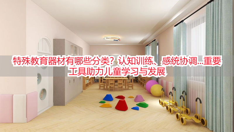 特殊教育器材有哪些分类？认知训练、感统协调...重要工具助力儿童学习与发展