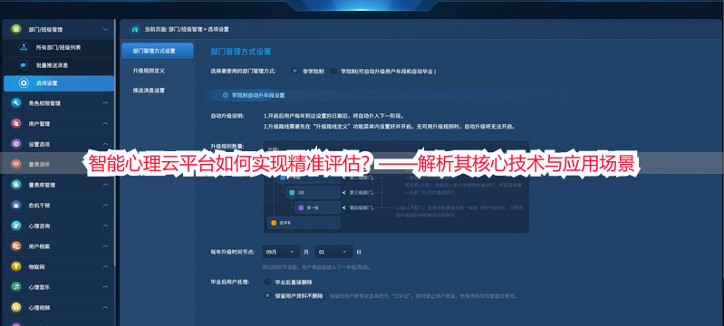 智能心理云平台如何实现精准评估？——解析其核心技术与应用场景