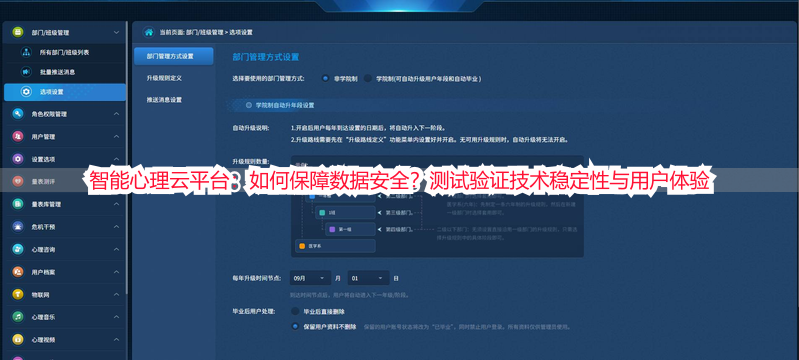 智能心理云平台：如何保障数据安全？测试验证技术稳定性与用户体验