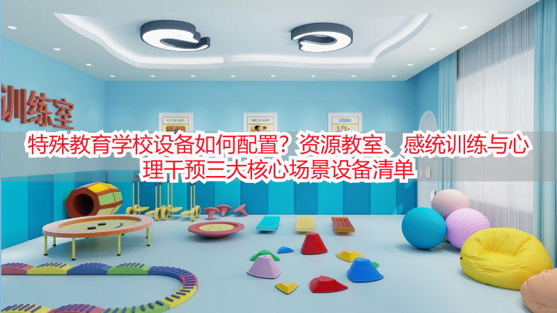 特殊教育学校设备如何配置？资源教室、感统训练与心理干预三大核心场景设备清单