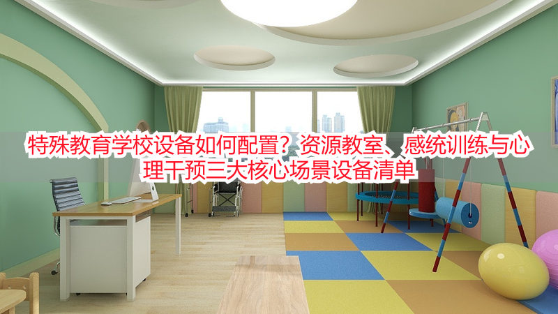 特殊教育学校设备如何配置？资源教室、感统训练与心理干预三大核心场景设备清单