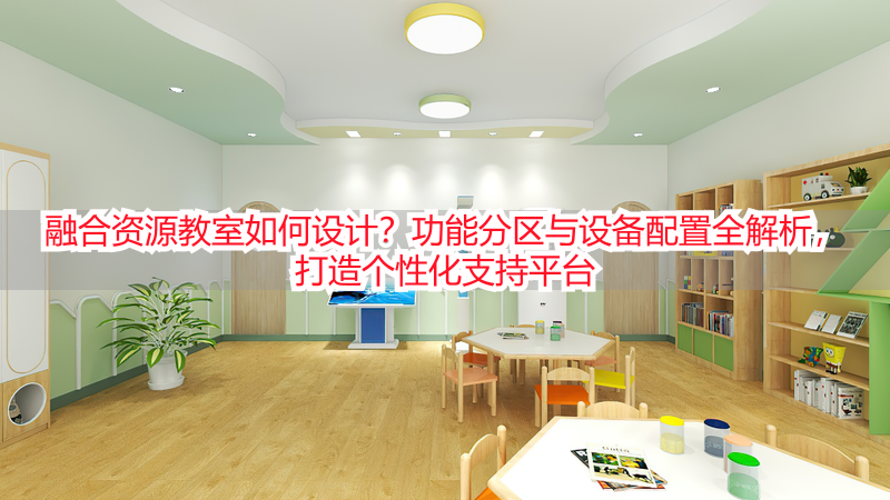 融合资源教室如何设计？功能分区与设备配置全解析，打造个性化支持平台