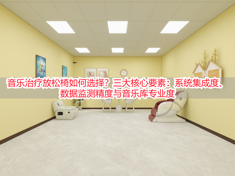 音乐治疗放松椅如何选择？三大核心要素：系统集成度、数据监测精度与音乐库专业度