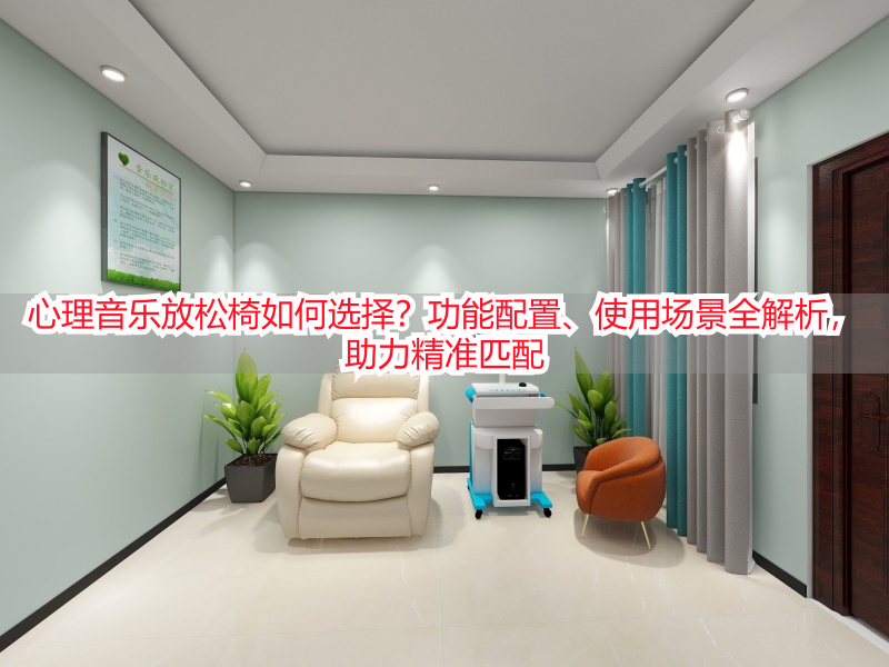 心理音乐放松椅如何选择？功能配置、使用场景全解析，助力精准匹配