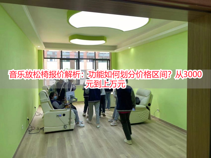 音乐放松椅报价解析：功能如何划分价格区间？从3000元到上万元