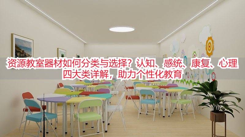 资源教室器材如何分类与选择？认知、感统、康复、心理四大类详解，助力个性化教育