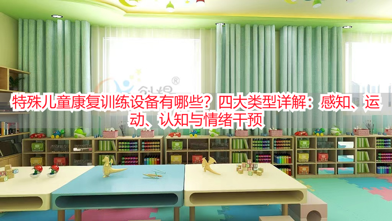 特殊儿童康复训练设备有哪些？四大类型详解：感知、运动、认知与情绪干预
