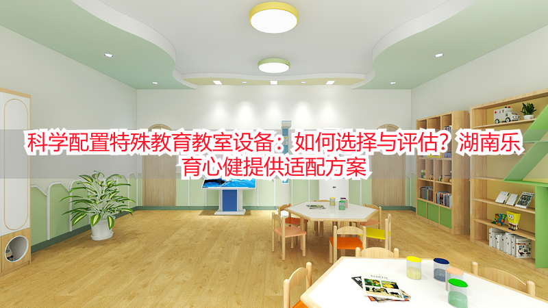 科学配置特殊教育教室设备：如何选择与评估？湖南乐育心健提供适配方案