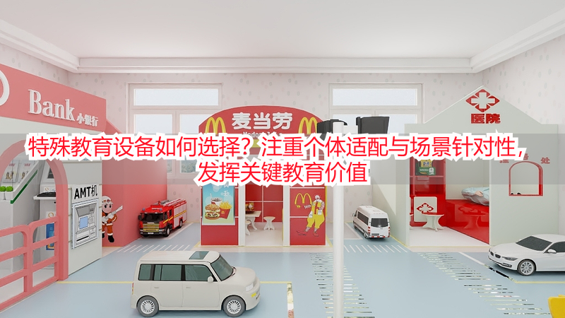 特殊教育设备如何选择？注重个体适配与场景针对性，发挥关键教育价值