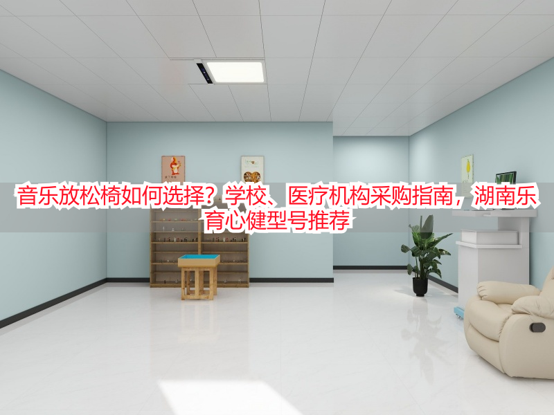 音乐放松椅如何选择？学校、医疗机构采购指南，湖南乐育心健型号推荐