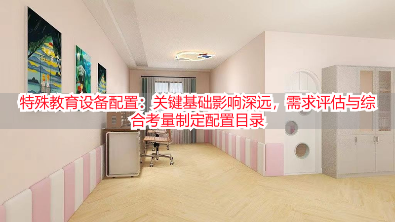 特殊教育设备配置：关键基础影响深远，需求评估与综合考量制定配置目录