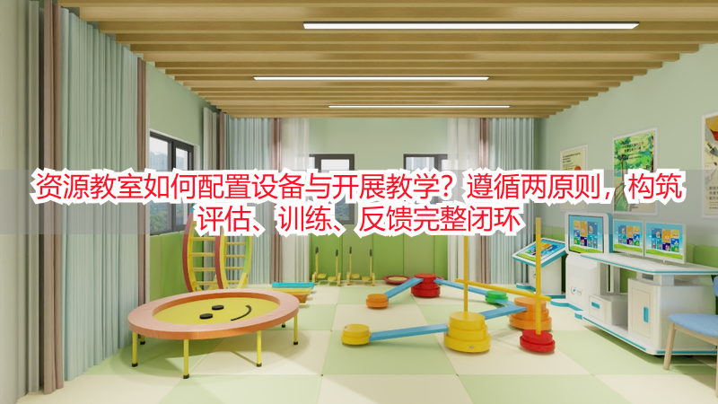 资源教室如何配置设备与开展教学？遵循两原则，构筑评估、训练、反馈完整闭环