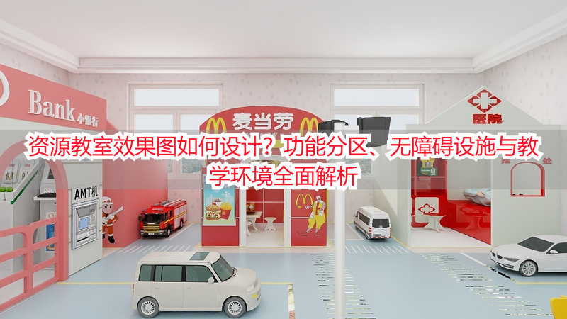 资源教室效果图如何设计？功能分区、无障碍设施与教学环境全面解析