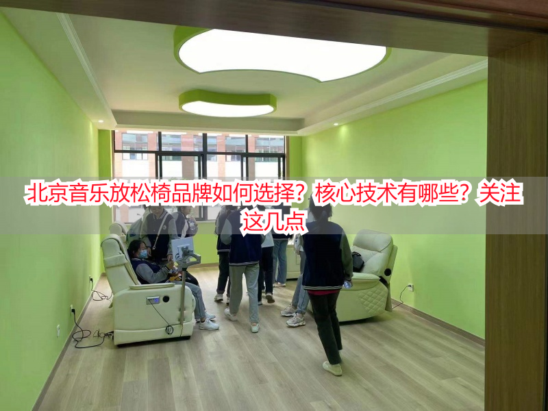 北京音乐放松椅品牌如何选择？核心技术有哪些？关注这几点
