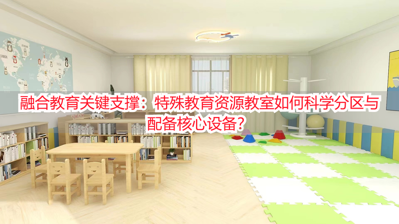融合教育关键支撑：特殊教育资源教室如何科学分区与配备核心设备？