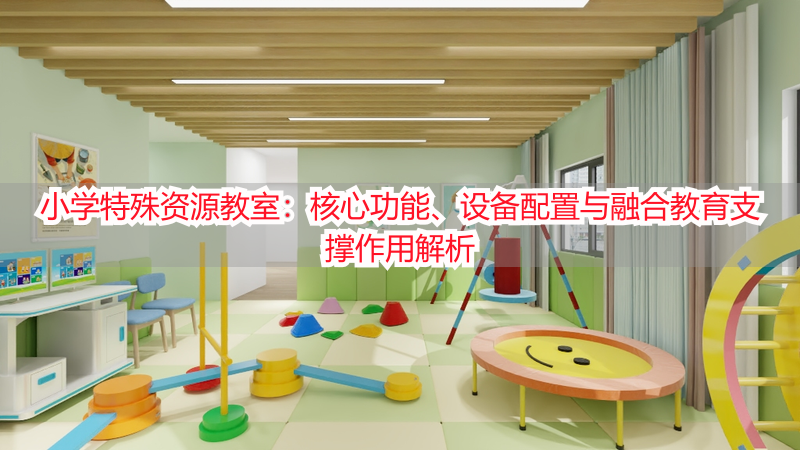 小学特殊资源教室:核心功能、设备配置与融合教育支撑作用解析